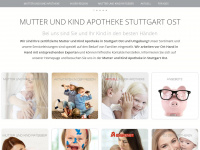 mutterkind-apotheke-stuttgart-ost.de Webseite Vorschau