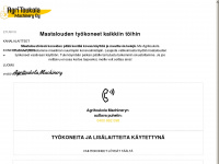 agtm.fi Webseite Vorschau