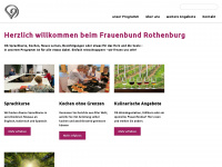 frauenbund-rothenburg.ch Webseite Vorschau