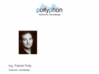 pollyphon.at Webseite Vorschau