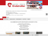 elektro-endstrasser.at Webseite Vorschau