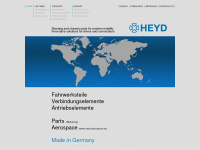heyd-parts.de Webseite Vorschau