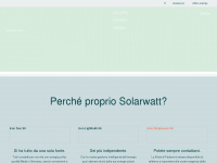 solarwatt.it Webseite Vorschau