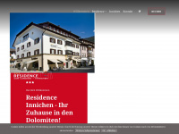 residence-innichen.it Webseite Vorschau