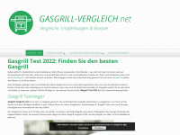 gasgrill-vergleich.net Webseite Vorschau
