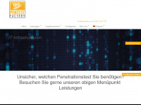 pentestfactory.de Webseite Vorschau