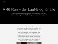 a46-run.de Webseite Vorschau