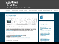 signallinie.info Webseite Vorschau