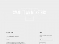 smalltownmonsters.com Webseite Vorschau