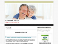 gesund-vital-fit.net Webseite Vorschau