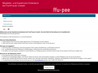 ffu-pee-intranet.ch Webseite Vorschau