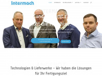 intermach.net Webseite Vorschau