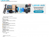 lens-aid.de Webseite Vorschau