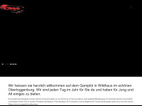 gamplüt.ch Webseite Vorschau