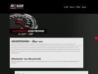 mosertronik.com Webseite Vorschau