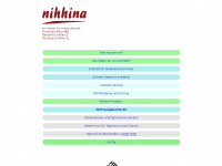 nihhina.ch Webseite Vorschau