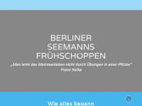 berliner-seemannsfrühschoppen.de Webseite Vorschau