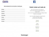 radiolinden.de Webseite Vorschau