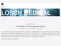 losch-medical.de Webseite Vorschau