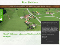 bauernhofurlaub-bergen.de Webseite Vorschau