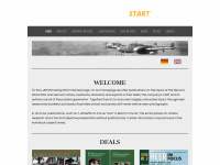 luftfahrtverlag-start.com Webseite Vorschau