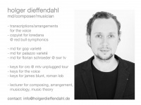 holgerdieffendahl.com Webseite Vorschau