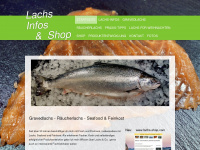 gravedlachs-raeucherlachs.de Webseite Vorschau