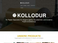 kollodur.de Webseite Vorschau