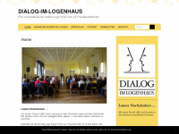 dialog-im-logenhaus.de Webseite Vorschau