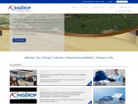 ingerop.fr Webseite Vorschau