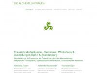 alchemilla-frauen.de Webseite Vorschau