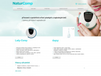 naturcomp.cz Webseite Vorschau