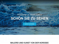 nordsee-maler.de Webseite Vorschau
