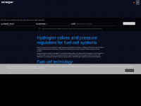 hydrogen-valve.com Webseite Vorschau