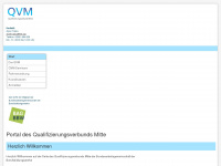 qvm-portal.de Webseite Vorschau
