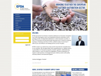 efda-fastenerdistributors.org Webseite Vorschau