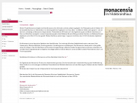monacensia-digital.de Webseite Vorschau