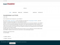 team-traders.de Webseite Vorschau