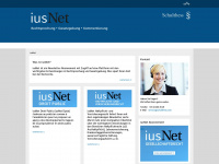 iusnet.ch Webseite Vorschau