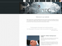 sinec-consulting.com Webseite Vorschau
