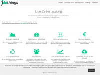 idothings.eu Webseite Vorschau