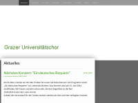 unichor-graz.com Webseite Vorschau
