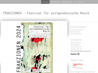 frakzionen-festival.de Webseite Vorschau