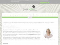 yogaundbalance.de Webseite Vorschau