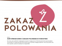 zakazpolowania.pl Webseite Vorschau