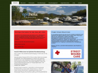 epithelia.ch Webseite Vorschau