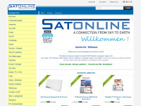 satonline.info Webseite Vorschau