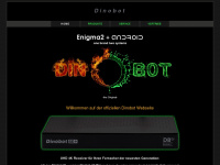 dinobot.ch Webseite Vorschau