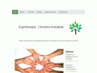 ergotherapie-kolbabek.at Webseite Vorschau