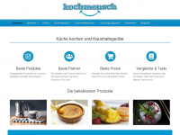 kochmensch.de Webseite Vorschau